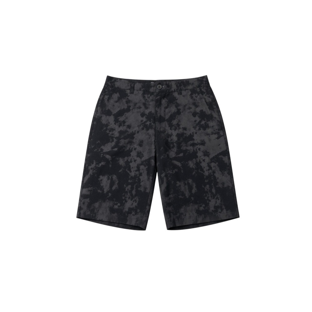 CSG Shorts Mens 34 Black Tie Dye Flat Front Casual Athletic RN 69778